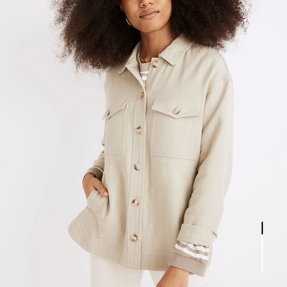 Madewell Waffleback Branner Shirt Jacket